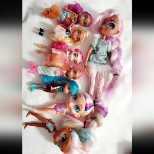 :* Lot of 8 HAIRDORABLES Dolls figures  hairmazing willow fashion jojo siwa